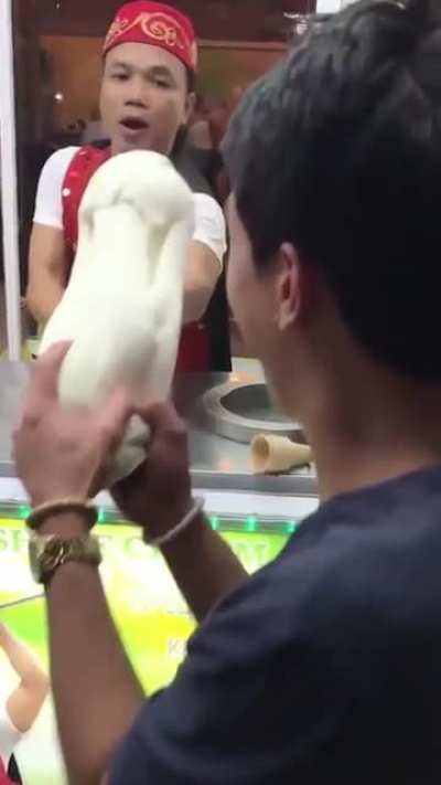 Turkish Ice Cream man