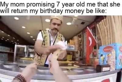 It never returned