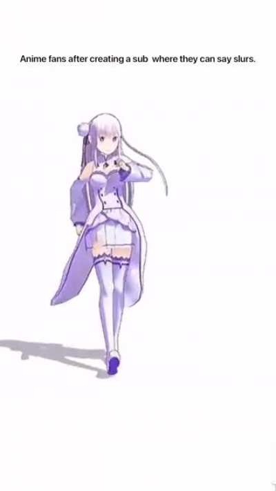 “The pick me trans people said it’s not a slur and we only use it for anime characters”