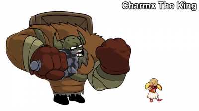 Barbarian Boss and PomPom singing Levan Polkka