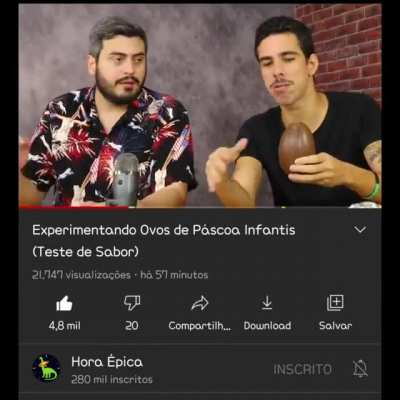 Que ovão viu