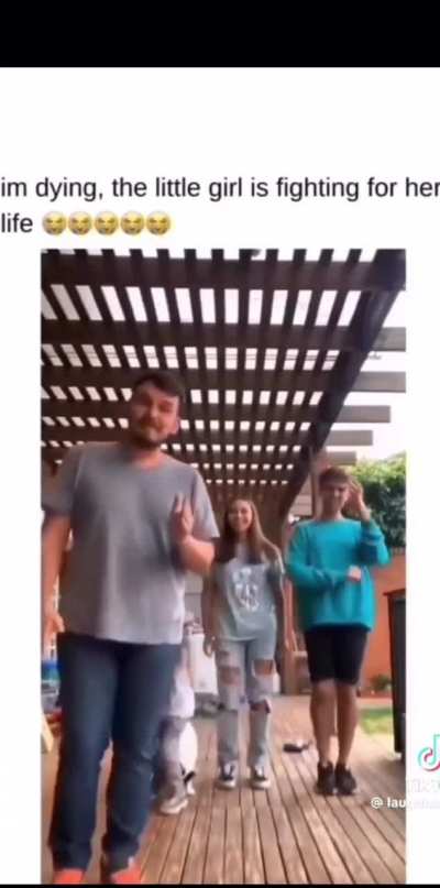 I was laughing that hard I started to cough (I’m sick), I feel sorry for the poor girl