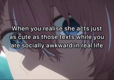 Date is gonna be awkward fr