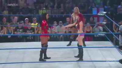 Taeler Hendrix and Tara getting face to face
