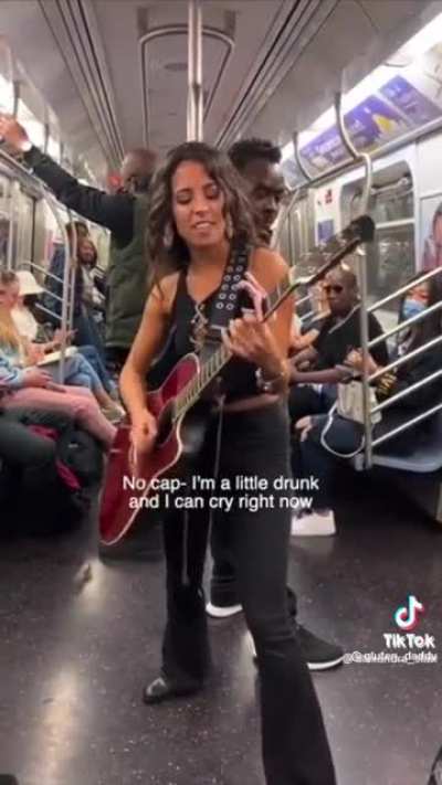Her newly released song is definitely a hit (Not my OP)