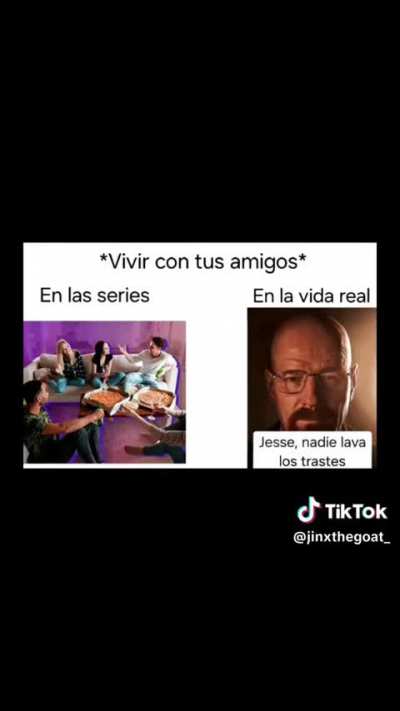 Yo por eso voy a vivir solo.