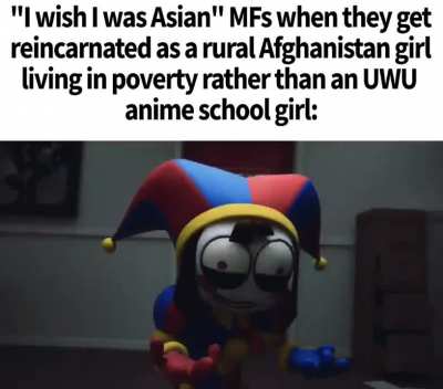 But get this, a girl with even bigger homonkadonks walks in