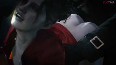 Claire vs. Mr. X (Fugtrup) [Resident Evil]