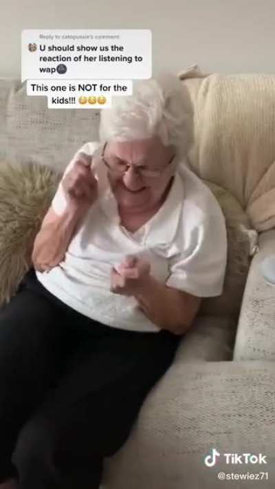 Grandma is hip with the kids