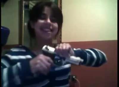 Playing with a gun
