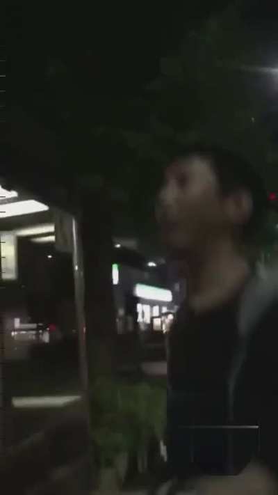 Dude gave him 6 free shots before laying him out with just one