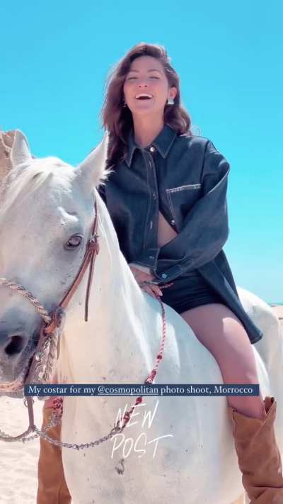 Horsing around - IG post August 2024