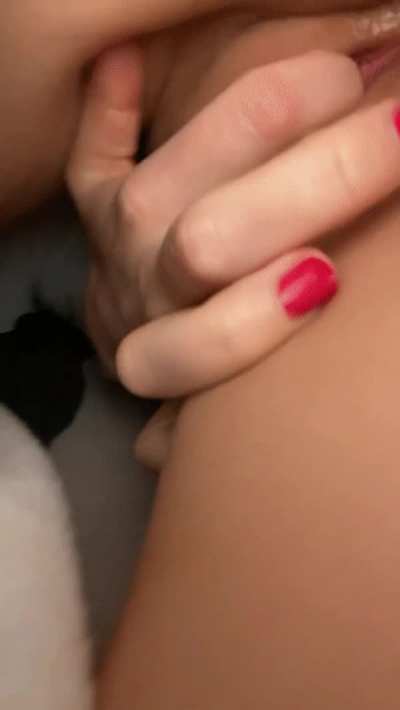 So [f]ucking wet. Wanna stick it in? 😈