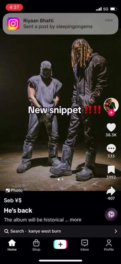 Is kanye back??
