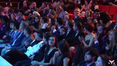 Bill Wurtz at the 2017 Shorty Awards