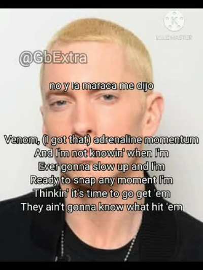 Era mejor el rap god pero esté también es un temazo