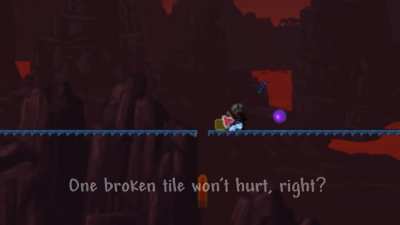 Should've used obsidian brick platforms i guess