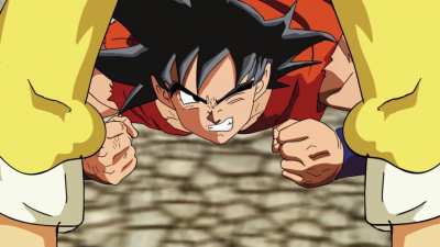 Usopp vs Goku animation