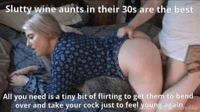 Pro tip: find the slutty wine aunt at family reunions