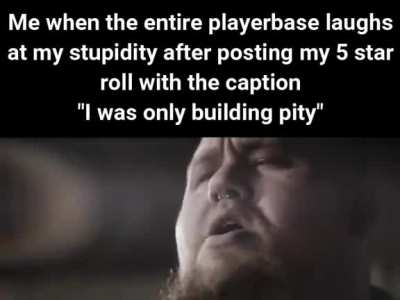 Who unironically 