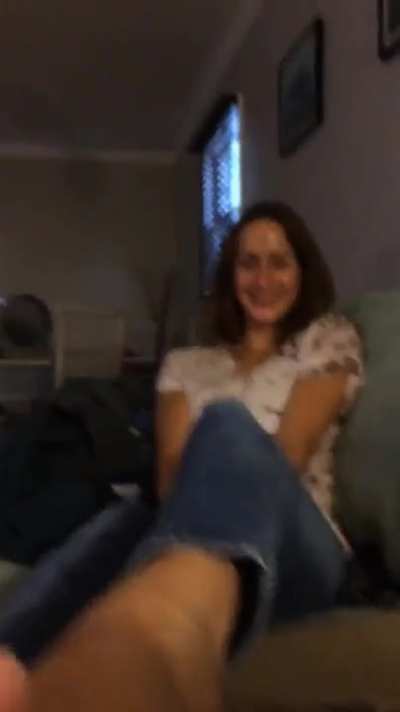 Shy Girl's Feet