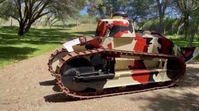 Home built WW1 Tank