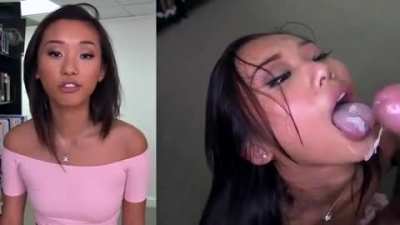 Asian cutie is showing her slut side