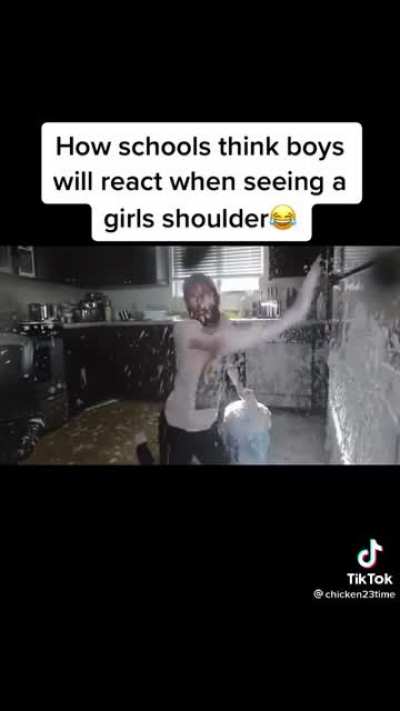How mormon leadership think boys will react when seeing a girls shoulder 🤣