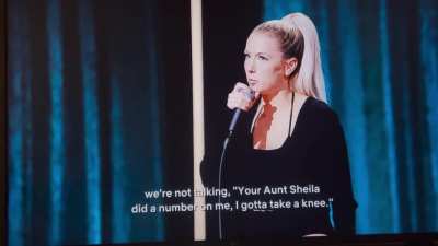 Slipped and accidentally recorded this portion of Iliza's new special.