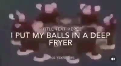 Deep fried balls