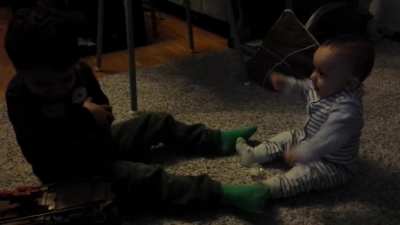 Found this old video of my children and immediately thought of perfectlycutscreams