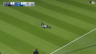 [Highlight] Aaron Judge keeps the game tied with a diving catch