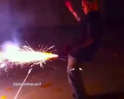 He got off lucky.