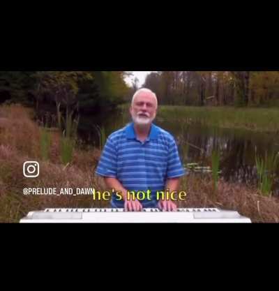 Apocalyptic boomer has something he would like to share