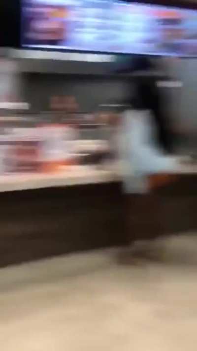 Fighting at a 