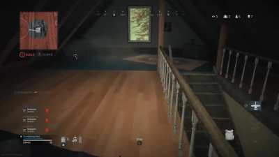 1v4 quads clutch win