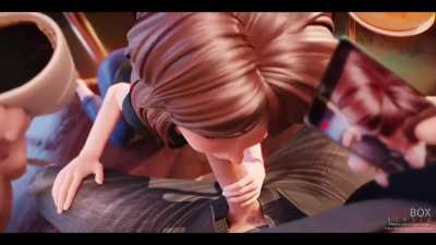 Aunt Cass blowjob (Firebox Studio) [Big Hero Six]