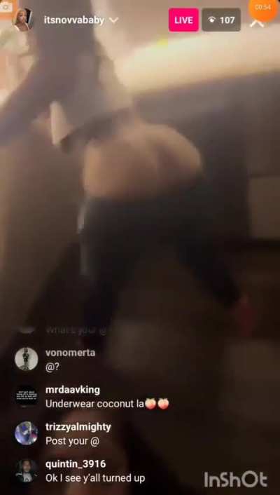 Having fun on a live stream