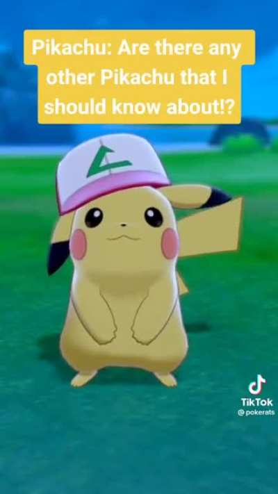 He’s Pikachu