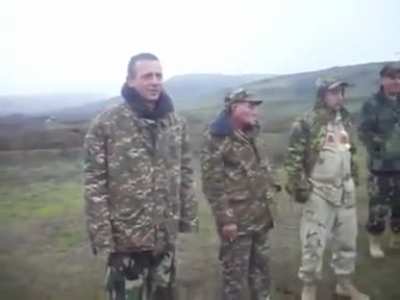 Here's a video of my first cousin giving a speech when the karabakh conflict started