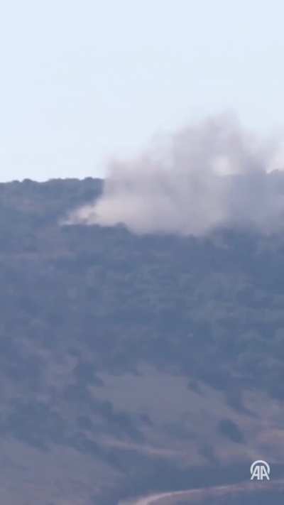 Israeli airstrikes target area near Ali Taher mountain ridge in southern Lebanon despite US-Iran understanding aimed at ending regional war