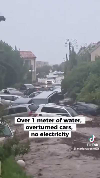 Elenite, Burgas, Bulgaria flooding October 3, 2025