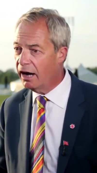Farage getting pissy yet again once he has just the slightest scrutiny
