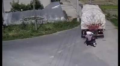 I would have ditched the bike
