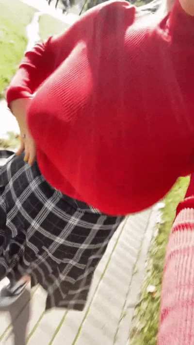 happy in red