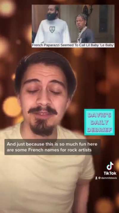 Lil Baby was called “Le Baby” by French paparazzi, but it could’ve been much worse... [cringe alert]