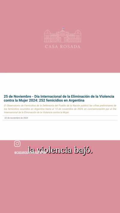 8M - Casa Rosada