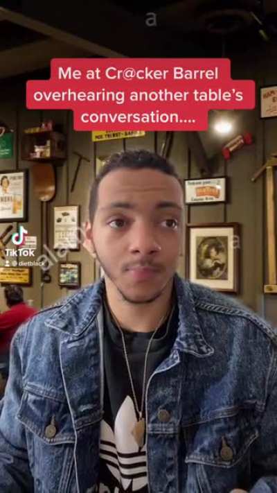The things you overhear….
