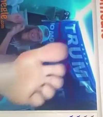 Amazing Omegle Feet