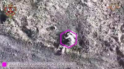Drones finishing off Ukraine soldiers.